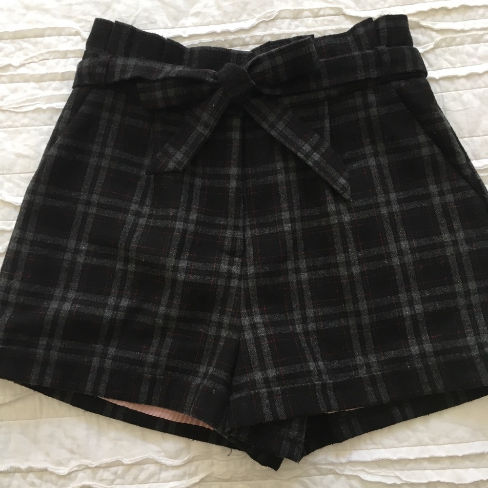 Wool shorts